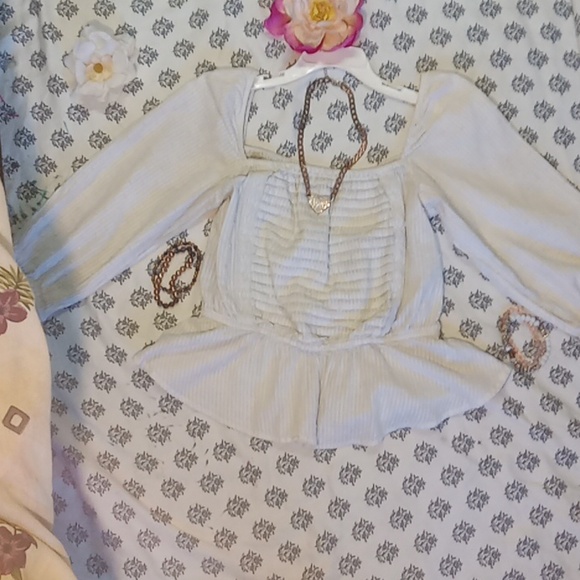 BLUE RAIN pretty Blouse top - Picture 14 of 16